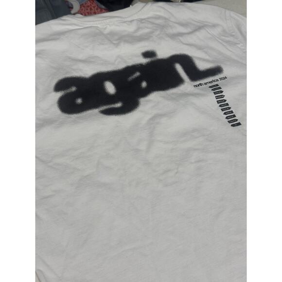 Fred Again White L Places We've Never Been T-Shirt EDM Pop Techo Beats House - Picture 5 of 7